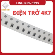 SMD 0805 4K7 paste resistor – Accurate SMD 0805 paste resistor – Pack of 5