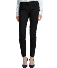 SATINATO Women's Straight Pants Stretch Slim Skinny Solid Trousers Casual Business Office