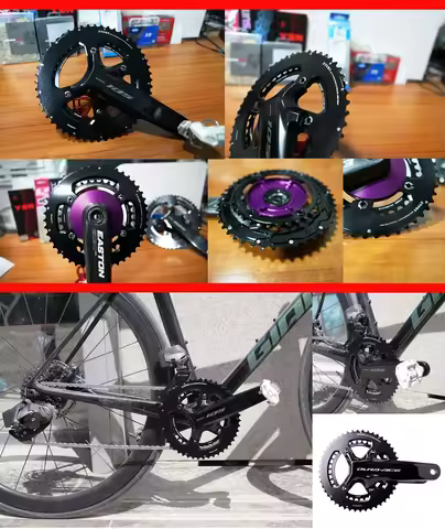 Stone Double Bike Chainring for AXS Flattop 12 Speed for R7000 R7100 R8000 R8100 R9200 FC5800 6800 9