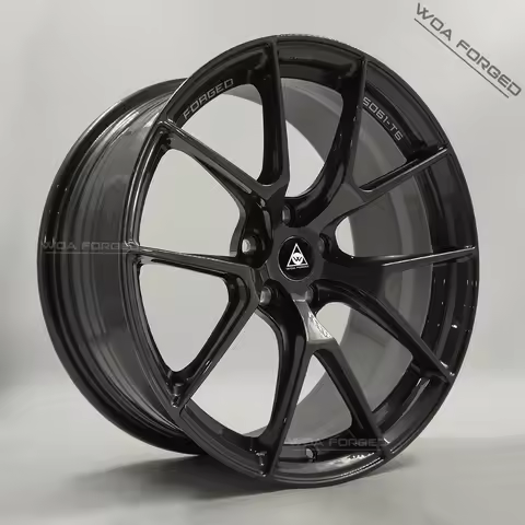 6061T6 Black Brushed Forged Wheels for BMW VS5RS 5x120 5x112 Passenger Car Rims Models F80 F90 E46 E