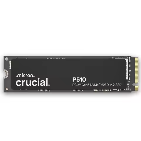 Crucial P510 1TB 2TBGen5 NVMe SSD,PCIe 5.0 M.2 2280 SSD, Internal Solid State Drive, Compatible with