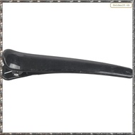 [L W H Y] 10 Pcs Black Plastic Single  DIY Hairstyle Alligator Hair Clip 3.1" Long