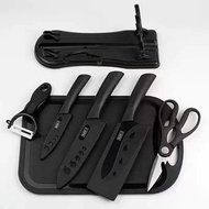 BUCK-I 黑色廚房刀具套裝