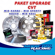 PAKET FULL UPGRADE CVT - YAMAHA MIO SOUL GT MIO J XEON MANGKOK CVT CUSTOM CVT RACING YAMAHA MIO J  M