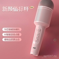 TV National Audio Mobile Phone Integrated Children Singing Home ktv Microphone Song Wireless k Bluet