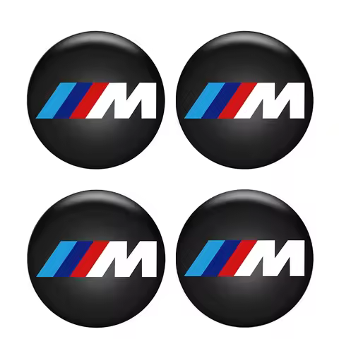 Car Emblem Lock Keyhole Decoration Protector Sticker Accessory For BMW M Power Performance F10 F31 E