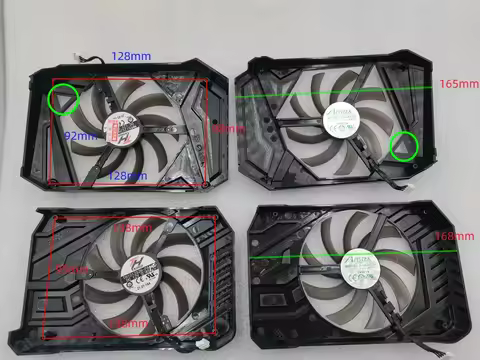 TH1012S2H-PAA01 FDC10U12S9-C 95mm DC12V 0.45A For PALIT RTX2060 GTX1660 1660ti 1660S STORMX OC 6GB G