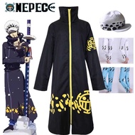 One Piece Wano Kingdom Chapter cos Road Death Surgeon Trafalgarlo Jacket play Suit Men Suit