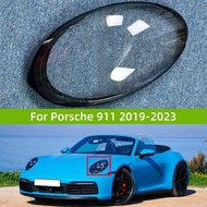 For Porsche 911 992 2019-2023 Car Decorations Accessories Front Lamp Cover Replace The Original Lens