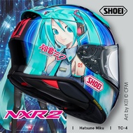 SHOEI HELMETS รุ่น Z8(NXR2) LIMITED EDITION  - ลายพิเศษ Hatsune Miku ด่วน จำนวนจำกัด