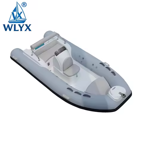 Customization Sport Inflatable Fishing Boat PVC Fiberglass Hull 30HP Electric Motor Engine Combo Set