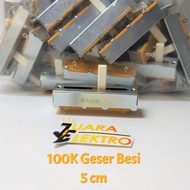 100K Iron Slide Potentiometer 5 cm | 100K Sliding Potentiometer