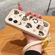 Case For OPPO A3 4G A3 Pro 5G A3X 4G A3X 5G A40 A60 5G Three-Color Heart-Shaped Phone Silicone Shock