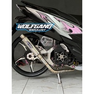 Salemba Ceklist Exhaust original Wolfgang Exhaust for Vario Aerox Nmax Motorcycles Mio Scoopy Genio 