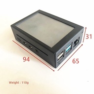 Raspberry pi Display 12cm Touch Screen Metal Case Raspberry pi 4B Can Install Fan Integrated Case