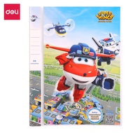 Deli Super Wings Display Book 06mm bahan PP saku 003mm A4 2 Warna EZ55702