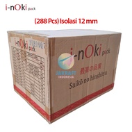 (288 Rolls) WHOLESALE Medium Duct Tape Insulation INOKI Adhesive Tape 1/ 2" Inch 12 mm x 72 Yards i-