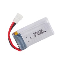 752035 3.7V 400mAH Lipo Battery for U816 F180 E55 FQ777 H107 X11C FY530 Remote Controlled Aircraft D
