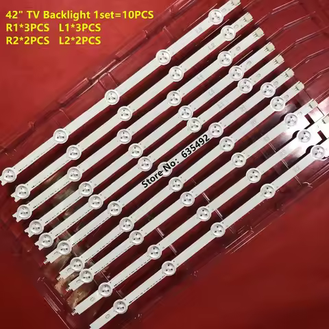 New LED Strip For 42"ROW2.1 TV 6916L-1412A 6916L-1413A 6916L-1414A 6916L-1415A 6916L-1214A/1215A/121
