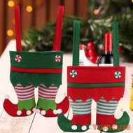 Christmas Elf Pants Gift Bag Elf Christmas Gift Bag Christmas Scene Arrangement Y
