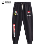 DUCATI Motorcycle Riding Car modification enthusiasts  pants High Quality Casual Baggy Style Long Ca