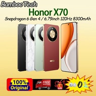 Honor X70 Snapdragon 6 Gen 4 MagicOS 6.79inch 120Hz 8300mAh Honor AI Phone Honor X70