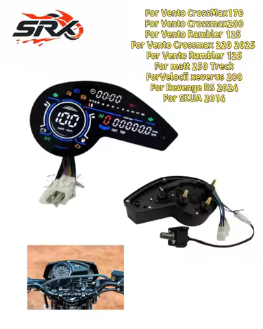 For Italika Dm 250 Dm200 mod 2025 Dm200 sport Motorcycle Speedometer Multifunctional LED Digital Spe