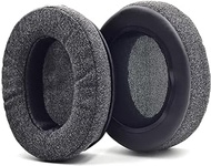 defean Upgrade Ear Pads Replacement Gray Flannel Memory Foam Compatible with Audio-Technica M40X M50 M50X MSR7 / Fostex T50RP / MDR 7506 / Hyperx Cloud Alpha hyperx Cloud Headset