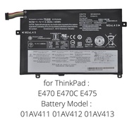 ThinkPad LENOVO E470 E470C E475 01AV411 01AV412 01AV413 OEM Replacement Laptop Battery