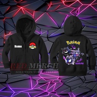 Pokemon gengar anime children's zipper hoodie jacket K2837