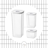 TIDYU Plastic Vacuum Canister Manual Pump | Airtight Food Storage Box