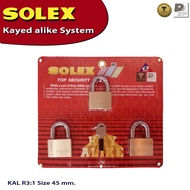 Solex Key Alike3:1