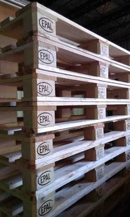 中古棧板/二手棧板/歐規棧板 EUR 120x80 8-9成新 , 可承重1噸以上 ,均已過篩選