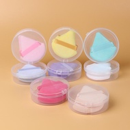 [BOX] Mini Pizza Puff Spon Bedak Segitiga Makeup Puff Tools Lembut