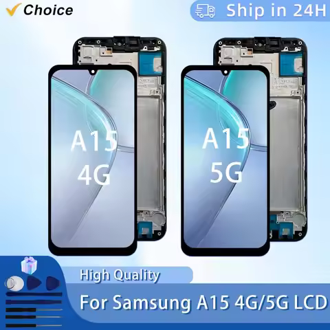 OLED For Samsung Galaxy A15 4G LCD SM-A155F Display Touch Screen Digitizer For Galaxy A15 5G SM-A156
