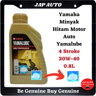 Yamaha Engine Oil Minyak Hitam Motor 90793-AH40300 AT Auto Yamalube 4 Stroke 20W-40 20W40 0.8L Scoot