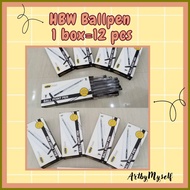 ♟ ∥ ∨ HBW ballpen 1 box 12 pcs