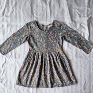 Forwarding A Blue Floral Dress 34-30-F Length 29