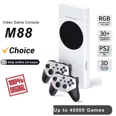 NEW M88 Handheld Game Console support 4K 3D TV Games Wireless Controller Gamepad ARM Mali-G52 For So