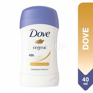 Dove Original Deodorant Stick Antiperspirant, 40ml