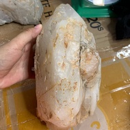 Polished natural smoky quartz stone pillar (real stone) for home decoration weighs 4.5kg (C9)