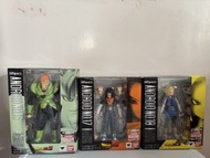 SHF 龍珠 人造人 16號 17號 18號 Bandai 魂限 已開盒