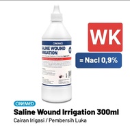 Cairan irigasi Saline Wound Irrigation Semprot 300 Ml (NaCl 0.9%) - Cuci Luka