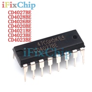 5PCS CD4026BE CD4026 HEF4026BP DIP-16 CD4020BE CD4021BE CD4023BE CD4024BE CD4027BE CD4028 CD4020 CD4