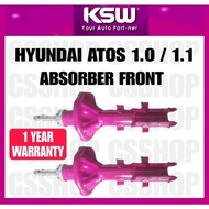 HYUNDAI ATOS 1.0 / 1.1 / INOKOM ATOS 1.0 / 1.1 FRONT ABSORBER KIRI KANAN BRAND KSW SUSPENSION