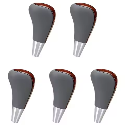 5X Wood Grain Car Gear Shift Knob For Toyota Corolla Camry/Harrier Fortuner Crown Land Cruiser Lever