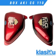Cover Box Bok Kempol Tepong Aki Honda Cg110 Cg110n Cg 110 Cg 110 N Sepasang