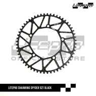 LITEPRO CHAINRING SPYDER 52T