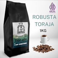Kopi Robusta Toraja 1000g Biji Bubuk