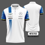 Aston Martin Formula 1 2024 Mercedez Benz Custom Fullprinting Jersey